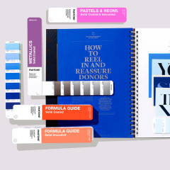 SOLID GUIDE SET- FORMULA GUIDE COATED & UNCOATED, PASTELS & NEONS GUIDE, METALLIC GUIDE