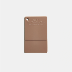 PLASTİC CHİP, PANTONE COLOR OF THE YEAR 2025, 17-1230 MOCHA MOUSSE (KAHVE KÖPÜĞÜ)